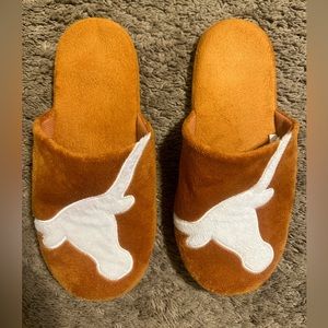 Vintage NCAA Texas Longhorns “hook em” slides 90s size 9-12